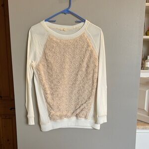Mystree Soft Cream Knit Sweater